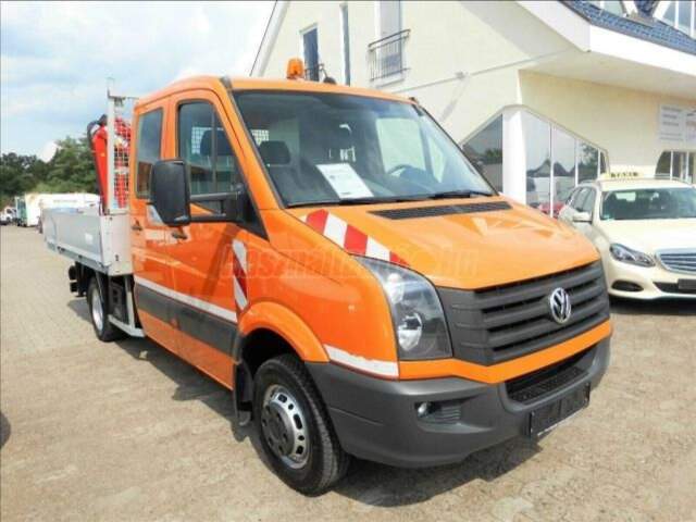 VOLKSWAGEN - CRAFTER DOKA platós maxilift daruval